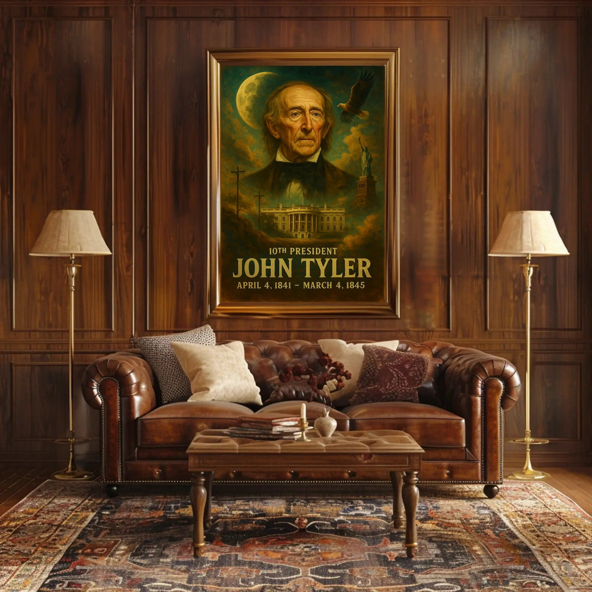 John Tyler 10Th President Poster