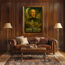 John Tyler 10Th President Poster