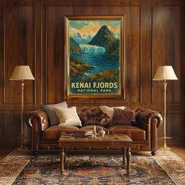 Kenai Fjords National Park Poster