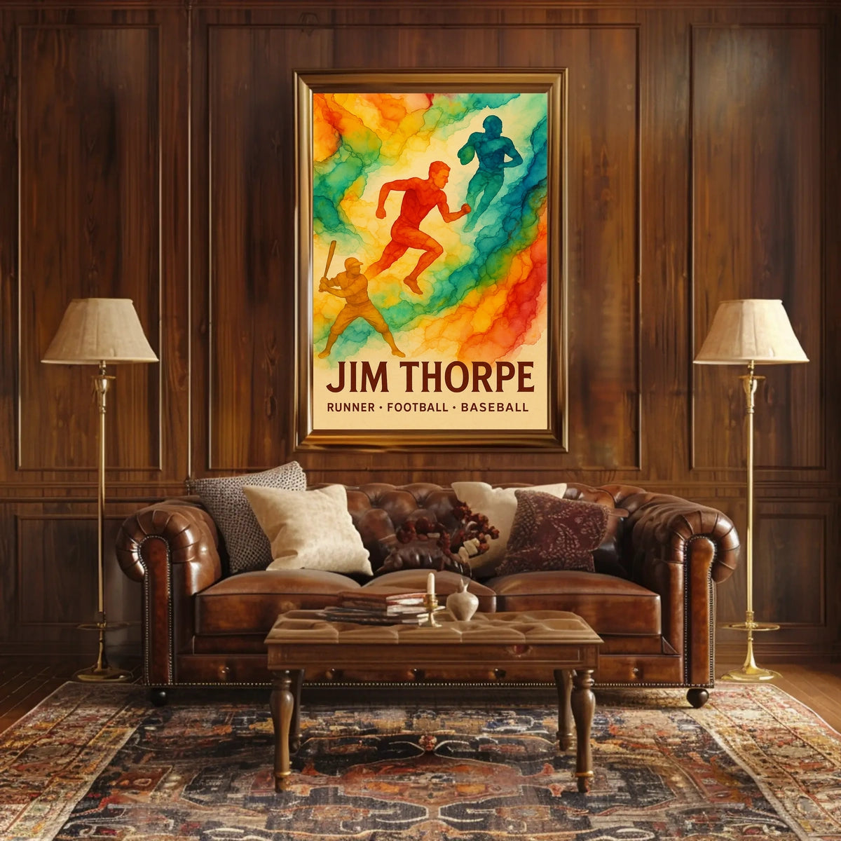 Jim Thorpe Multisport Legend Poster