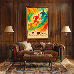Jim Thorpe Multisport Legend Poster