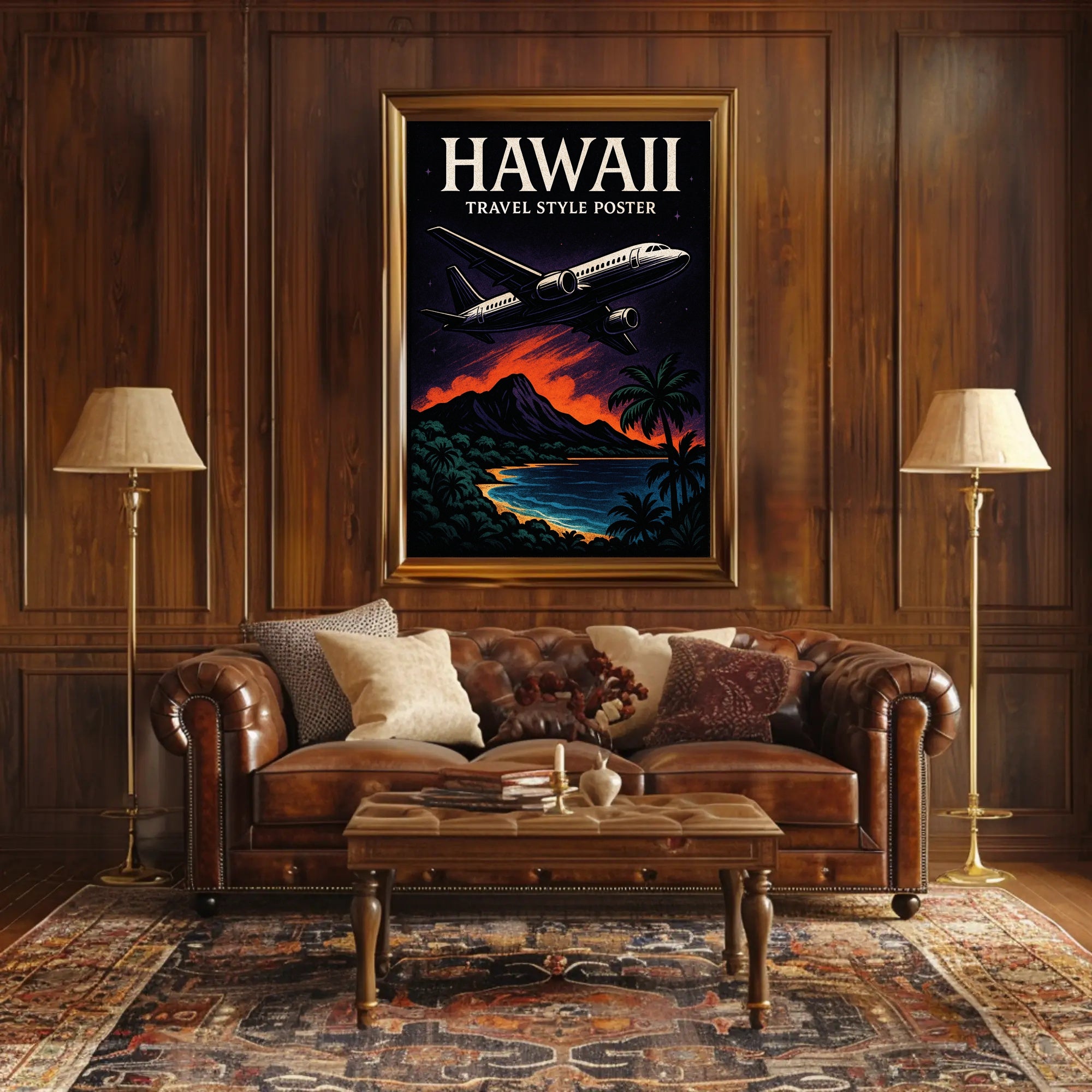 Hawaii Travel Style Poster PosterGoat