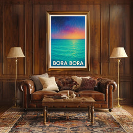 Bora Bora Tropical Paradise Poster