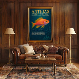 Anthias Jewel of the Ocean Poster