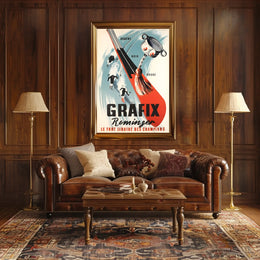 Grafix Le Fart Liquide Des Champions Poster