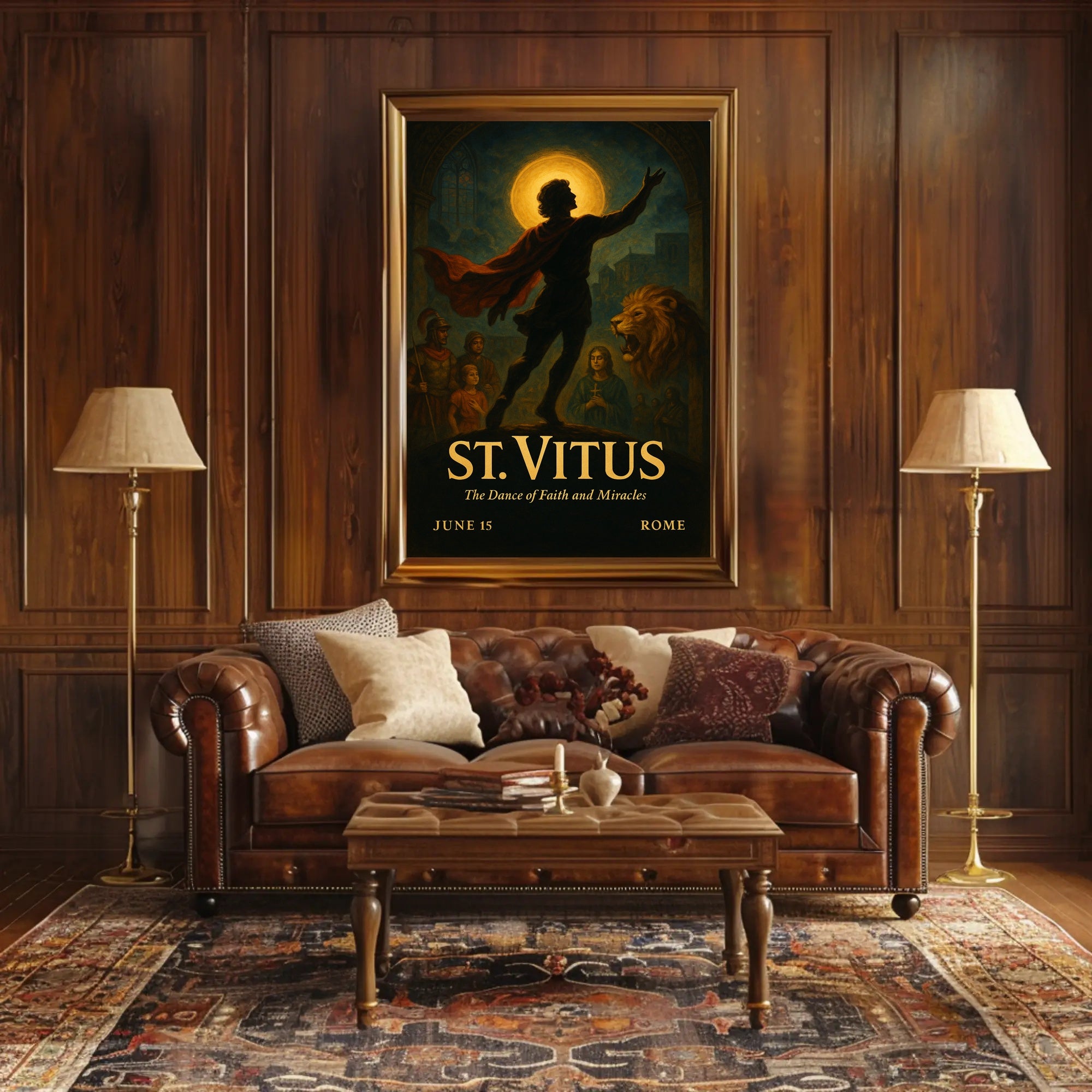 St. Vitus Dance of Faith Cultural Heritage Poster PosterGoat