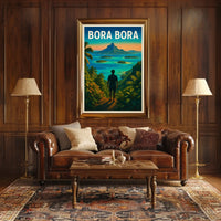 Escape To Bora Bora Poster