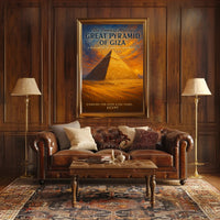 The Timeless Majesty: Great Pyramid of Giza Poster
