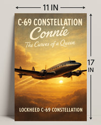 C-69 Constellation Connie Poster PosterGoat