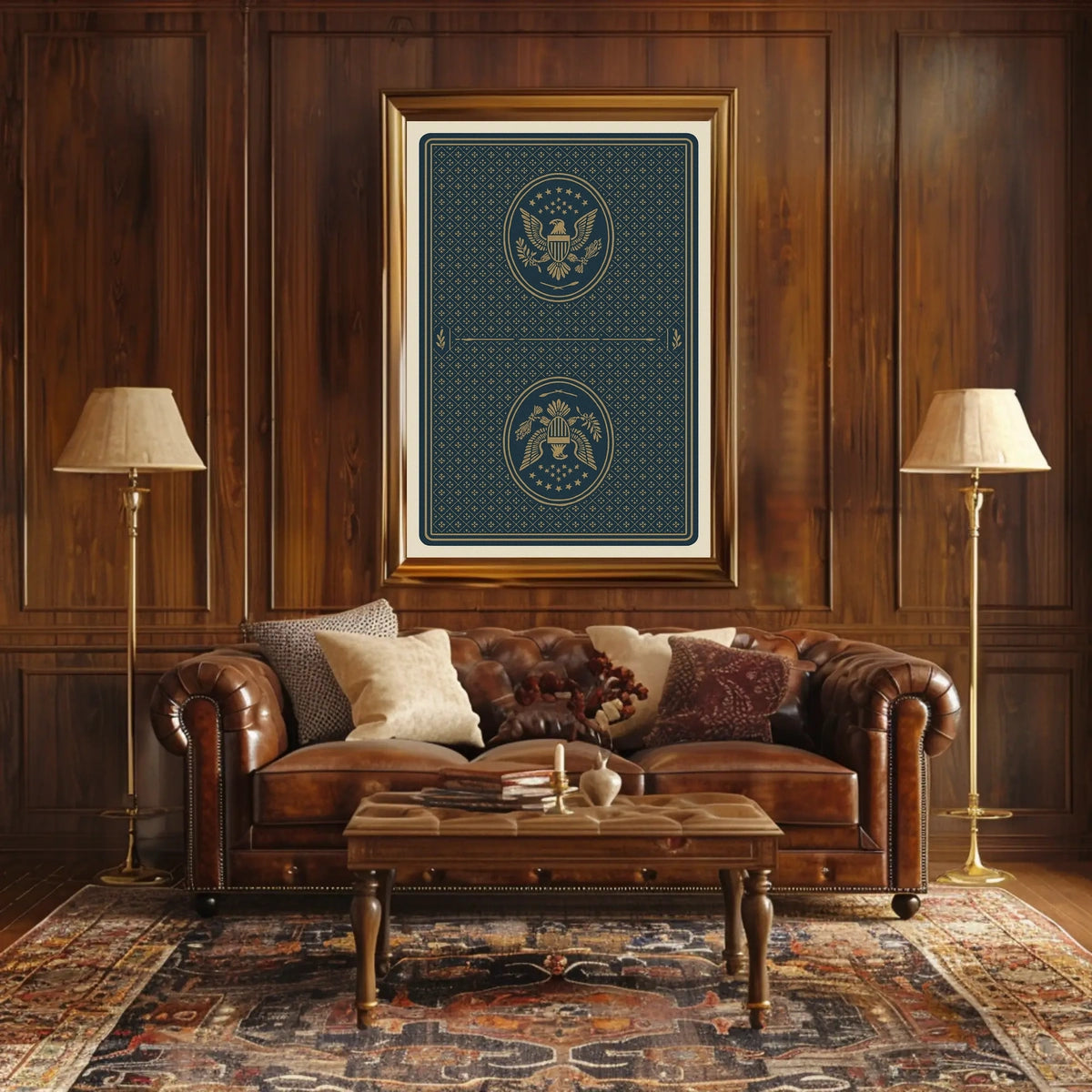 Presidential Emblem Design Art Concept For History Lovers Poster