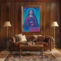 Saint Camilla Protector of the Sick and Suffering Poster