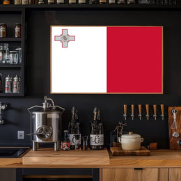 Malta Flag Poster