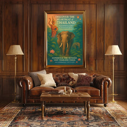 Discover The Heartbeat Of Thailand Poster