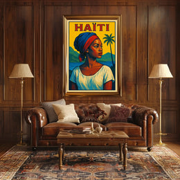 Haiti A Vibrant Tribute Poster