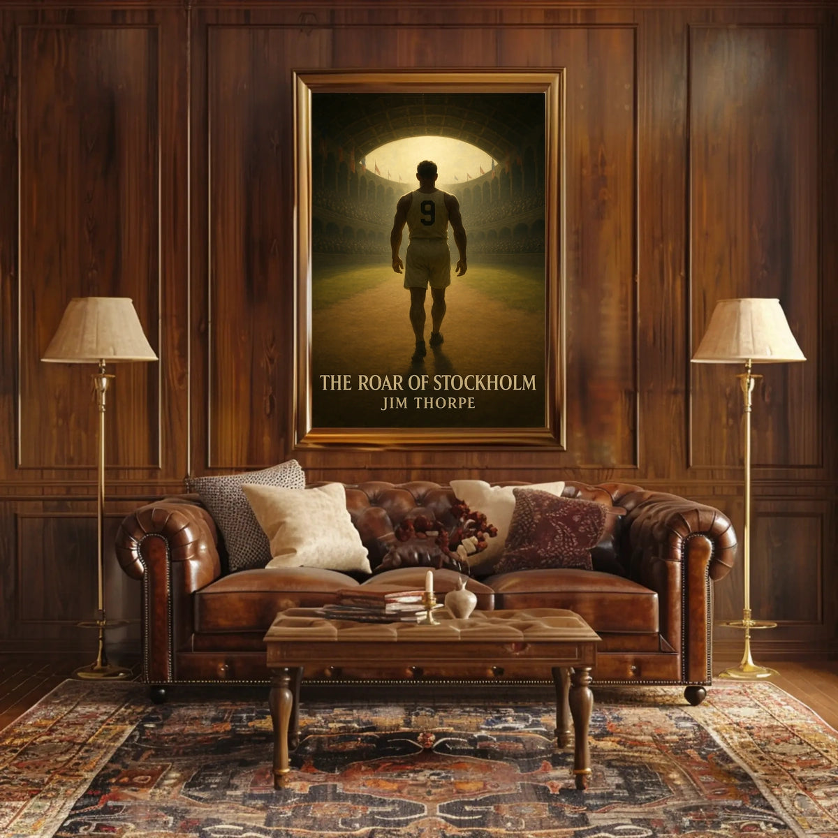 The Roar of Stockholm Jim Thorpe Poster
