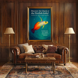 Discover The Charm Of The Firefish Goby Poster