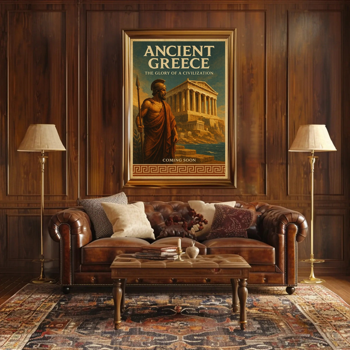 Ancient Greece The Glory of a Civilization Poster
