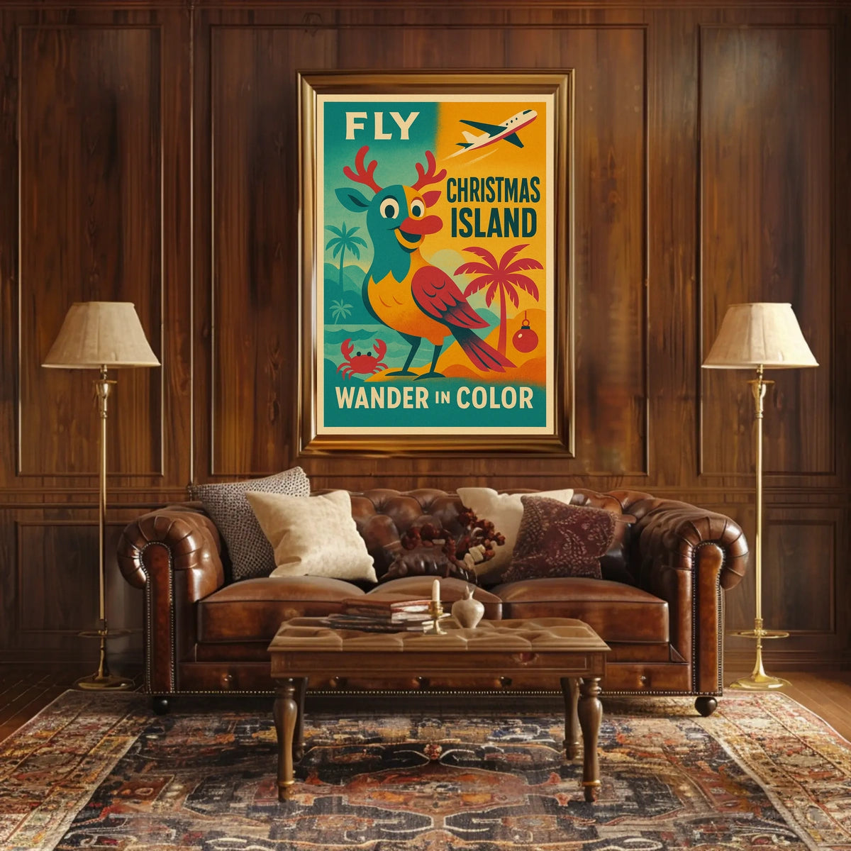 Fly to Christmas Island Poster