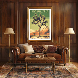 Joshua Tree National Park Scenic Poster Print