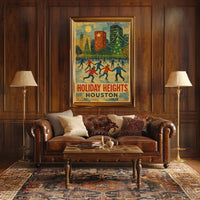 Holiday Heights In Houston Poster