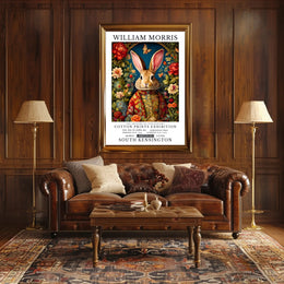 William Morris Arts and Crafts Exhibition Cultural Poster