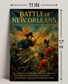 Battle of New Orleans Poster PosterGoat
