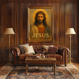 Jesus Christ Portrait Poster