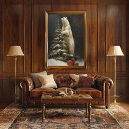 Polar BearS Christmas Poster