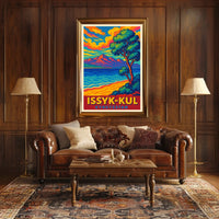 Issyk-Kul Kyrgyzstan Poster