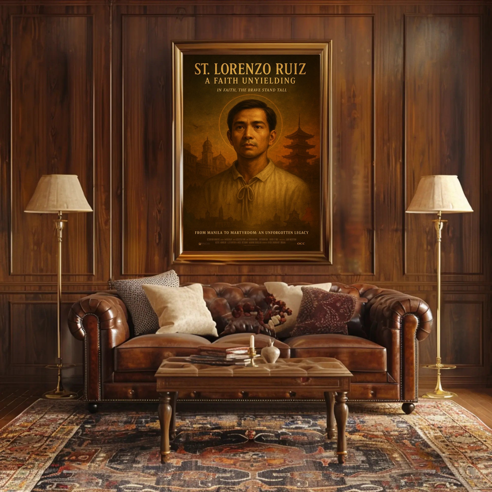 St. Lorenzo Ruiz A Faith Unyielding Poster PosterGoat