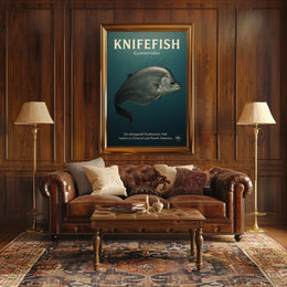 Knifefish Gymnotidae Poster