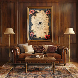 Web Of Elegance Poster