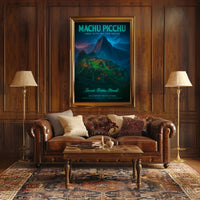 Machu Picchu Lost City of the Incas Poster