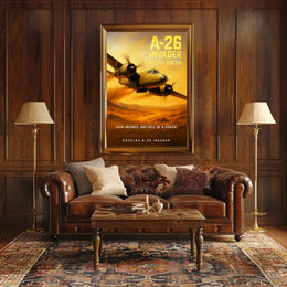 Douglas A-26 Invader Little Racer Poster PosterGoat