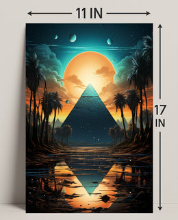 Celestial Reflections Poster