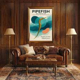 Pipefish Salt Water Elegance Poster