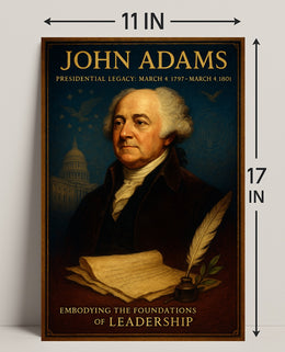 John Adams 2nd President Poster PosterGoat