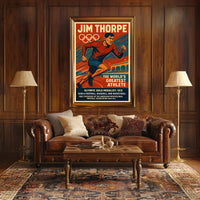 Celebrating Jim Thorpe Worlds Greatest Athlete Jim Thorpe Poster