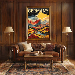 Germany A Scenic Journey Poster