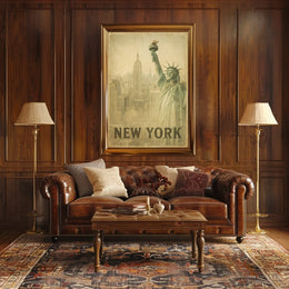 New York City Vintage Vintage Poster