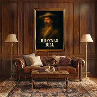 Buffalo Bill Wild West Historical Poster