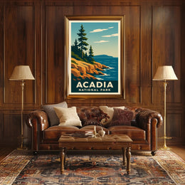 Acadia National Park Poster