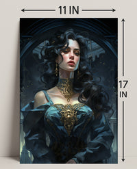 Enigmatic Elegance Poster