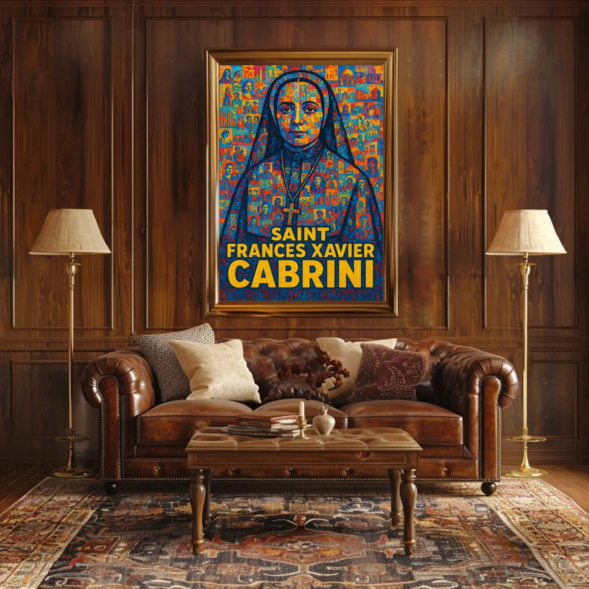 Saint Frances Xavier Cabrini Poster