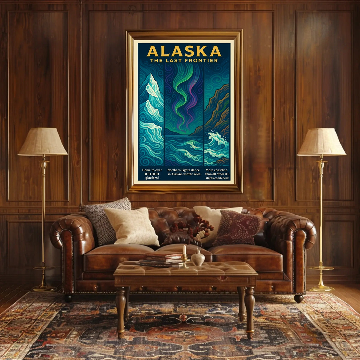 Alaska The Last Frontier Poster