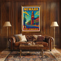 Newark, Delaware Poster
