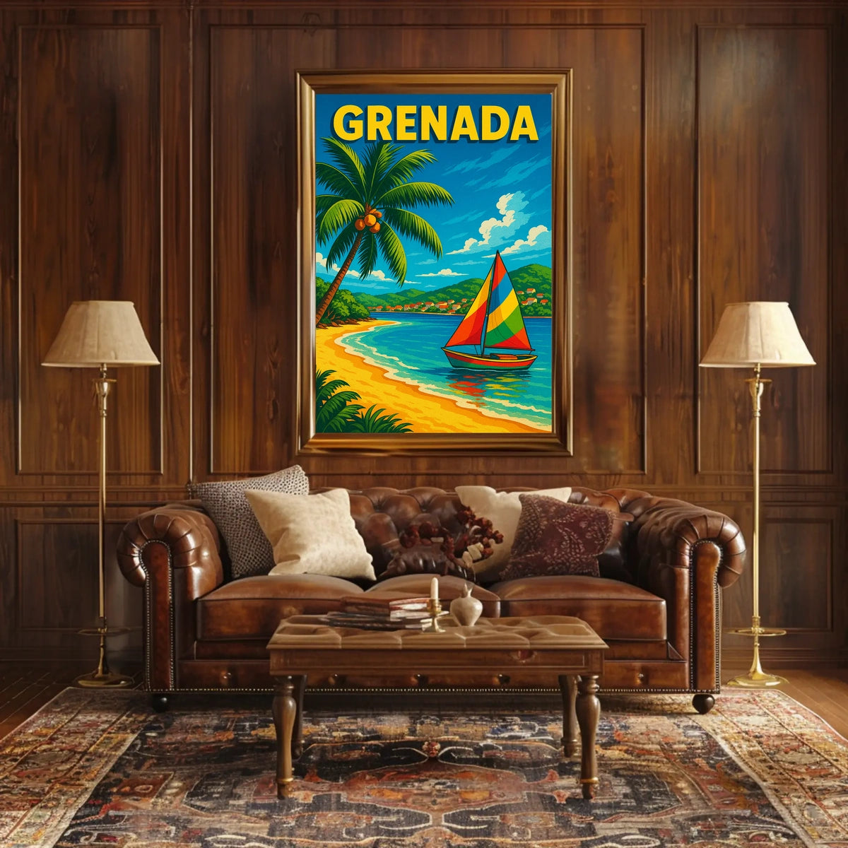 Discover Grenada Poster