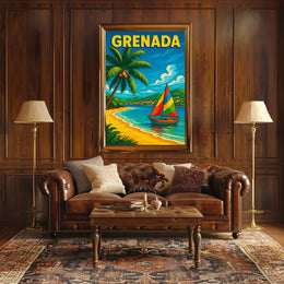 Discover Grenada Poster