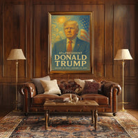 Trump Unity Patriotic Impressionism Poster