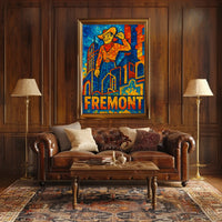Fremont Mosaic Poster